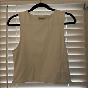 Babaton Classic White Tank Top